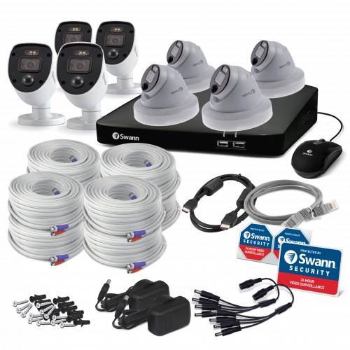 Home 8 Camera 8 Channel 1080p DVR Security System