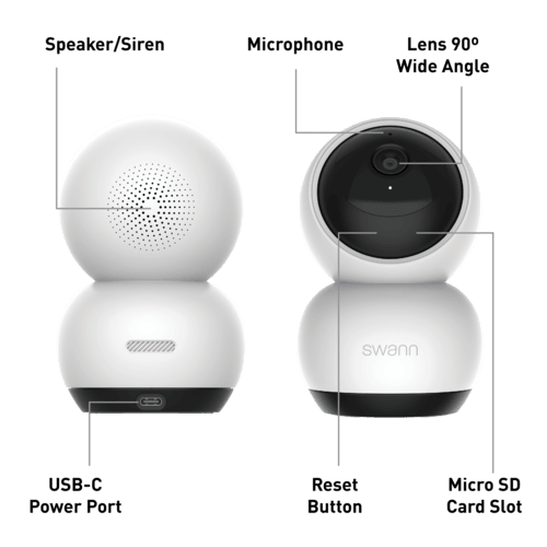Swann EVO Pan & Tilt Wi-Fi Camera