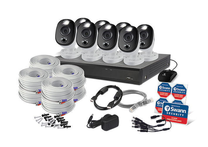 8 Camera 16 Channel 4K Ultra HD DVR Security System