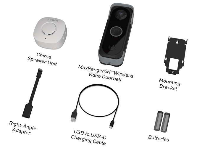 Smart Wireless Doorbell 1000m Range, Two Way Talk - View #7