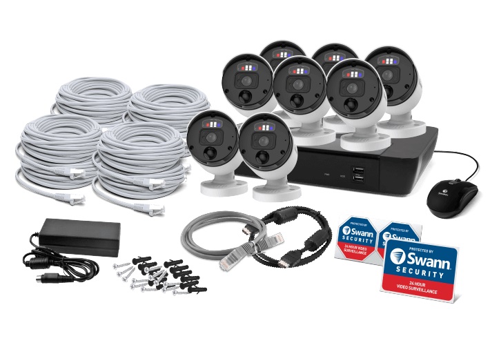 8 Camera 8 Channel 4K Ultra HD Professional Professional NVR