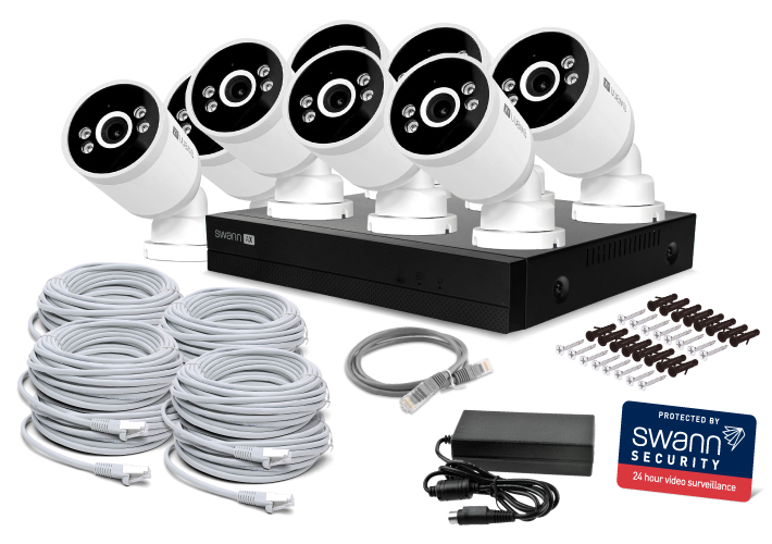 AdvancedX™ 4K Wired NVR Security System with 24/7 Recording