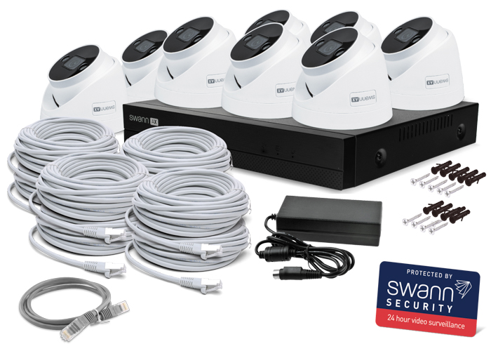 AdvancedX™ Wired 4K NVR Security System with 24/7 Recording