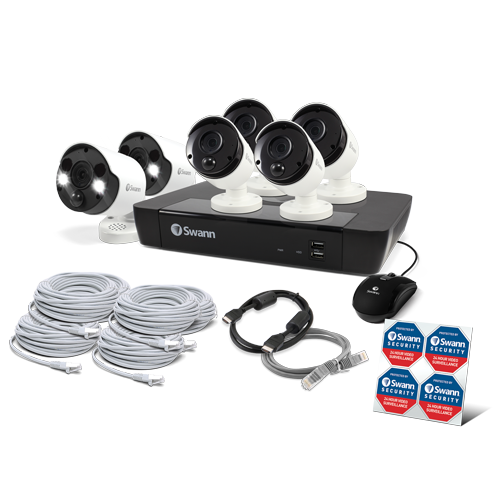 8 Channel 4K Ultra HD NVR Security System
